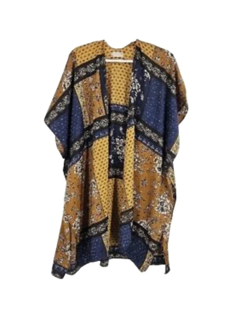 Free People Kimono Cover Up Duster Cardigan One Size Fits All Xs  S M L